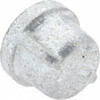 B&K Mueller 1/2" Galvanized Malleable Iron Pipe End Cap Threaded Ends, 300 Liquid & Gas psi, 150 Steam psi 511-403HN - 62148259