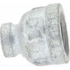B&K Mueller 1/2 x 1/8" Galvanized Malleable Iron Pipe Reducing Coupling Threaded Ends, 300 Liquid & Gas psi, 150 Steam psi 511-330HC - 62147749