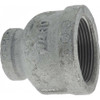 Value Collection 1-1/2 x 3/4" Galvanized Malleable Iron Pipe Reducing Coupling Threaded Ends, 300 Liquid & Gas psi, 150 Steam psi G240 40X20 - 36990802