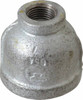 Value Collection 1 x 3/8" Galvanized Malleable Iron Pipe Reducing Coupling Threaded Ends, 300 Liquid & Gas psi, 300 Steam psi G240 25X10 - 74026311
