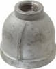 Value Collection 2 x 3/4" Galvanized Malleable Iron Pipe Reducing Coupling Threaded Ends, 300 Liquid & Gas psi, 300 Steam psi G240 50X20 - 74026337