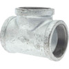 Value Collection 2" Galvanized Malleable Iron Pipe Tee Threaded Ends, 300 Liquid & Gas psi, 150 Steam psi MSC-62147293 - 62147293