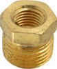 CerroBrass 1/2 Male 1/4 Female MNPTF x FNPTF Industrial Pipe Hex Bushing 1,200 psi, Brass P-110A-DB - 79870341