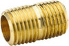 Parker Hannifin 1/2 Male MNPTF Industrial Pipe Close Nipple 1,000 psi, Brass, 1.13" OAL 215PN-8 - 83295121