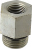 Parker Hannifin 7/8-14 Male 3/8 Female Male Straight Thread O-Ring x Female NPTF 1" Hex Industrial Pipe Adapter 5,000 psi, Zinc Plated Steel, 1-5/16" OAL 10-3/8 F5OG-S - 72517899