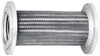 Mason Industries 5" Pipe, Braided Stainless Steel Single Arch Hose Pipe Expansion Joint 24" Long, 200 Max psi, Flanged FFL 5"X24" - 80585383