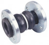 Unisource Mfg. 1-1/2" Pipe, Neoprene Double Arch Pipe Expansion Joint 7" Long, 1" Extension, 2" Compression, 225 Max psi, Flanged 302-150 - 00451278