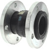Unisource Mfg. 3" Pipe, Neoprene Single Arch Pipe Expansion Joint 6" Long, 3/8" Extension, 1/2" Compression, 225 Max psi, Flanged 301-300 - 00451229