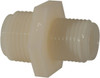 Green Leaf 1/2 x 11/16" Nylon Plastic Pipe Reducer Nipple MIPT x MIPT End Connections RM 12116 - 08802936
