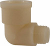 Green Leaf 3/4 x 1/2" Nylon Plastic Pipe 90° Street Elbow MIPT x FIPT End Connections SE 1234 - 08801698