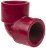 NIBCO 1/2" PVDF Plastic Pipe 90° Elbow Schedule 80, S x S End Connections CD01250 - 69990885