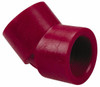 NIBCO 1/2" PVDF Plastic Pipe 45° Elbow Schedule 80, FIPT x FIPT End Connections CD01000 - 69990836