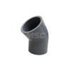 PRO-SOURCE 3" CPVC Plastic Pipe 45° Elbow Schedule 80, Slip x Slip End Connections PS41L48-08-0080 - 37002441