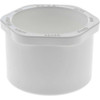 Value Collection 2-1/2 x 2" PVC Plastic Pipe Bushing Schedule 40, Spig x Slip End Connections 437-292 - 36999589