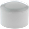 Value Collection 2-1/2" PVC Plastic Pipe End Cap Schedule 40, Slip End Connections 447-025 - 36999878