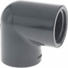 Value Collection 3/4" PVC Plastic Pipe 90° Elbow Schedule 80, FIPT x FIPT End Connections 808-007 - 37000395