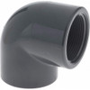 Value Collection 1-1/2" PVC Plastic Pipe 90° Elbow Schedule 80, FIPT x FIPT End Connections 808-015 - 37000429