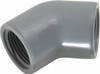 Value Collection 3/4" CPVC Plastic Pipe 45° Elbow Schedule 80, FIPT x FIPT End Connections 819-007C - 37002482