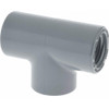 Value Collection 1/2" CPVC Plastic Pipe Tee Schedule 80, FIPT x FIPT x FIPT End Connections 805-005C - 37002110