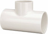 Value Collection 2-1/2 x 2-1/2 x 2" PVC Plastic Pipe Reducing Tee Schedule 40, All Slip End Connections 401-292 - 89493001