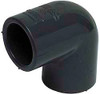 Value Collection 4" PVC Plastic Pipe 90° Elbow Schedule 80, FIPT x FIPT End Connections 808-040 - 37000460