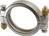 VNE 3" Clamp Style Sanitary Stainless Steel Pipe High Pressure Clamp Grade 304 13MHP3.0 - 04700647