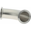 VNE 2" Clamp Style Sanitary Stainless Steel Pipe 90° Elbow Tube OD Connections, Grade 316/316L EG2C-6L2.0 - 04530978