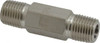 Ham-Let 1/4" 316 Stainless Steel Pipe Hex Nipple MNPT Ends, 7,500 psi, 2" OAL 3001095 - 87955076