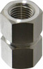 Ham-Let 1/4" 316 Stainless Steel Pipe Hex Coupling FNPT x FNPT Ends, 6,200 psi 3001013 - 86760428
