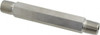 Ham-Let 1/4" 316 Stainless Steel Pipe Hex Nipple MNPT Ends, 7,500 psi, 4" OAL 3001098 - 87955092
