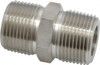Ham-Let 3/4" 316 Stainless Steel Pipe Hex Nipple MNPT Ends, 6,800 psi 3001236 - 87854212