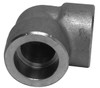 Merit Brass 3/4" 316 Stainless Steel Pipe 90° Elbow Socket Weld x Socket Weld Ends, 3,000 psi SW3601D-12 - 36908671