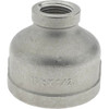 Merit Brass 1-1/2 x 1/2" 316 Stainless Steel Pipe Reducer Coupling FNPT x FNPT Ends, 150 psi, 2-1/16" OAL K612-2408 - 33095266