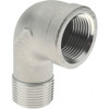 Merit Brass 3/4" 304 Stainless Steel Pipe 90° Street Elbow FNPT x MNPT Ends, 150 psi K403-12 - 36900173