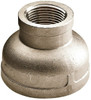 Merit Brass 4 x 3" 316 Stainless Steel Pipe Reducer Coupling FNPT x FNPT Ends, 150 psi K612-6448 - 36901817