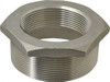 Merit Brass 4 x 3" 304 Stainless Steel Pipe Hex Bushing MNPT x FNPT Ends, 150 psi, 2-1/16" OAL K414-6448 - 33095134