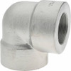 Value Collection 1-1/2" 304/304L Stainless Steel Pipe 90° Elbow FNPT x FNPT Ends, 3,000 psi SF325 - 08028581