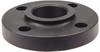 NIBCO 3" Pipe, 7-1/2" OD, Polypropylene Threaded Pipe Flange Schedule 80, Black CC09700 - 86732906