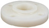 NIBCO 1/2" Pipe, 3-1/2" OD, PVDF Threaded Pipe Flange Schedule 80, Natural CE04750 - 70372313