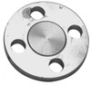 Merit Brass 1-1/4" Pipe, 4-5/8" OD, Stainless Steel, Blind Pipe Flange 3-1/2" Across Bolt Hole Centers, 5/8" Bolt Hole, 150 psi, Grades 316 & 316L A635BL-20 - 36902971