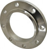 Merit Brass 6" Pipe, 11" OD, Stainless Steel, Slip On Pipe Flange 9-1/2" Across Bolt Hole Centers, 7/8" Bolt Hole, 150 psi, Grades 304 & 304L A450L-96 - 04315891
