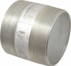 Merit Brass 4 x 4" 6061 Aluminum Pipe Nipple Threaded, Schedule 40 8064-400 - 57068371