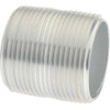 Merit Brass 1-1/4 x 1-5/8" 6061 Aluminum Pipe Nipple Threaded, Schedule 40 8020-001 - 57067894