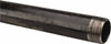 B&K Mueller Schedule 40, 1-1/2" Diam x 48" Long Steel Black Pipe Nipple Threaded 587-480HC - 62145743