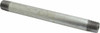 B&K Mueller Schedule 40, 1/2 x 8" Galvanized Pipe Nipple Threaded Steel 563-080HN - 62151287