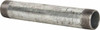 B&K Mueller Schedule 40, 1-1/2 x 11" Galvanized Pipe Nipple Threaded Steel 567-110HC - 62151550