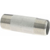 Merit Brass 3/4 x 3" 304/304L Stainless Steel Pipe Nipple Welded, Threaded, Schedule 40 4012-300 - 36903649
