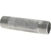 Merit Brass 3/4 x 4" 304/304L Stainless Steel Pipe Nipple Welded, Threaded, Schedule 40 4012-400 - 36903664