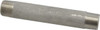 Merit Brass 3/4 x 6" 316/316L Stainless Steel Pipe Nipple Welded, Threaded, Schedule 40 6012-600 - 36904910