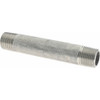 Merit Brass 1/2 x 4.5" 316/316L Stainless Steel Pipe Nipple Welded, Threaded, Schedule 40 6008-450 - 36904746